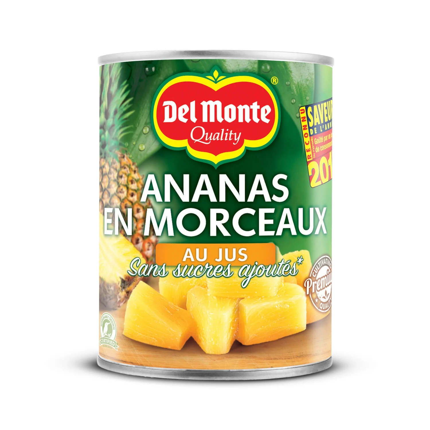 Ananas en morceaux Del Monte 