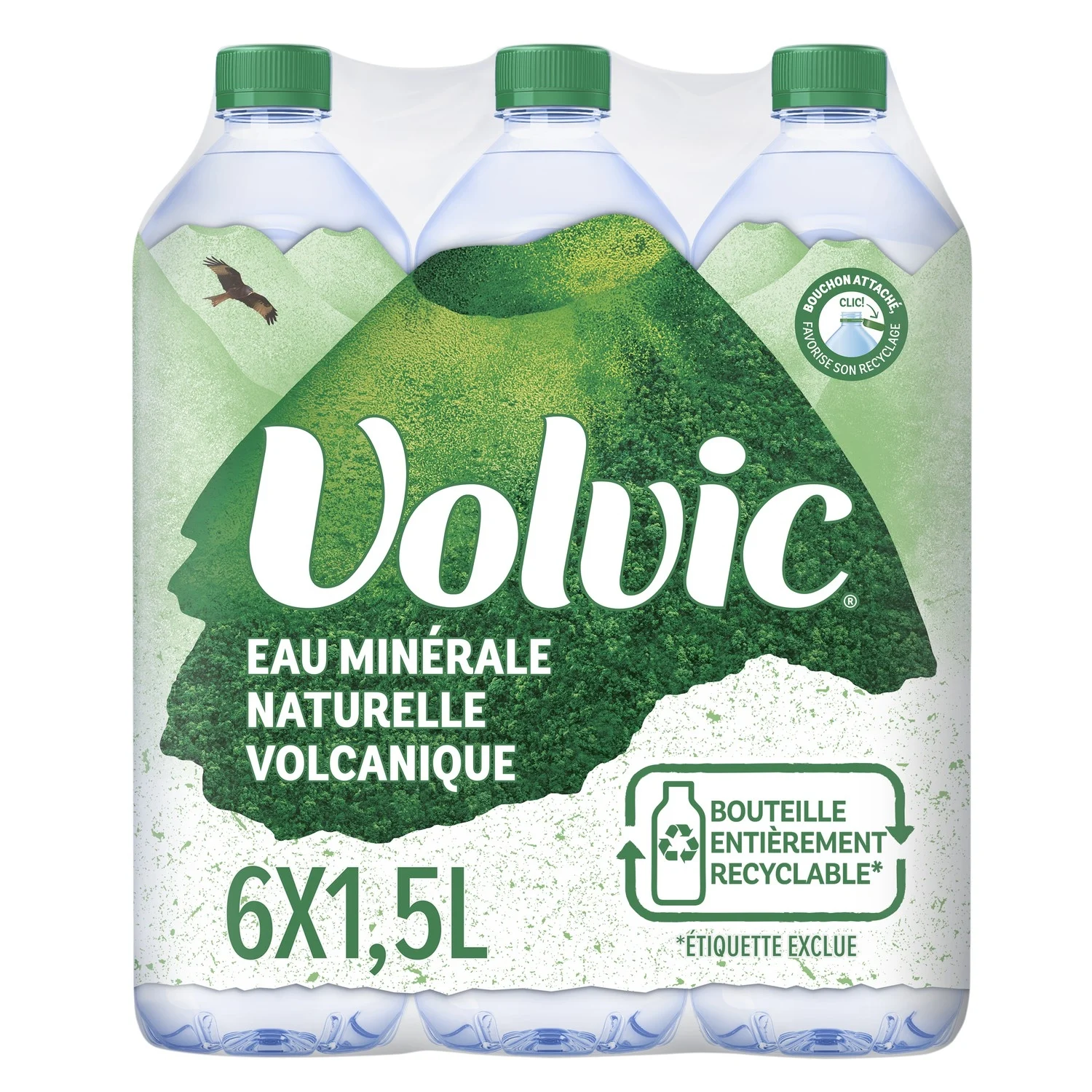 Eau minérale naturelle Volvic