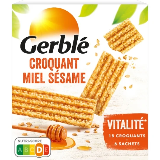 Gerblé croquant miel sésame