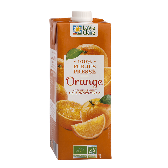 JUS D'ORANGE TETRA 1 L