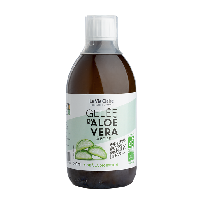 Gelée d'aloe vera 500ml - digestion - La Vie Claire