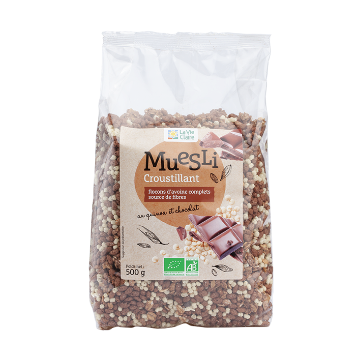 Muesli quinoa chocolat