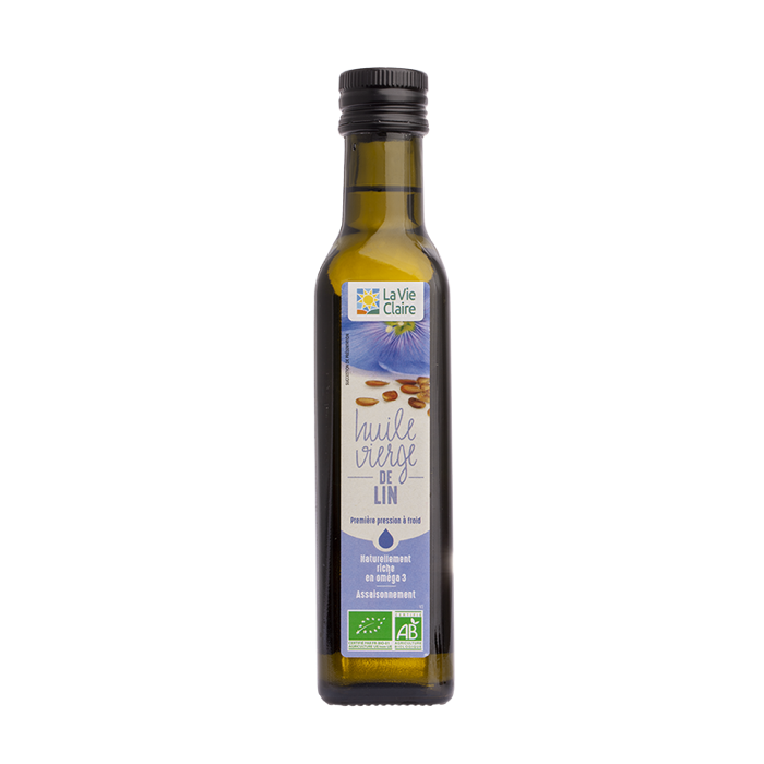 Huile vierge de lin 25cl