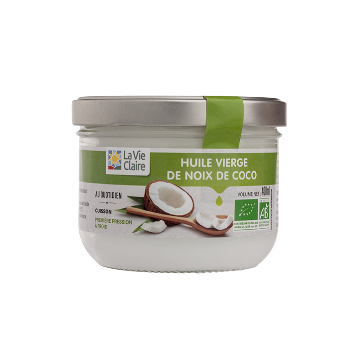 Huile de coco vierge 400ml lvc //ppbio\