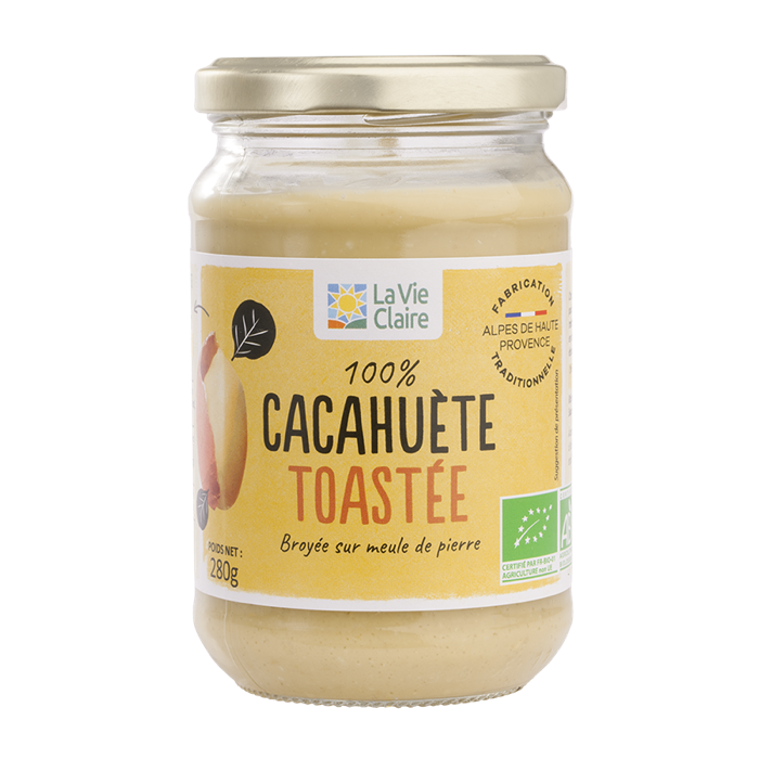 Purée de cacahuète toastée 280g - La Vie Claire