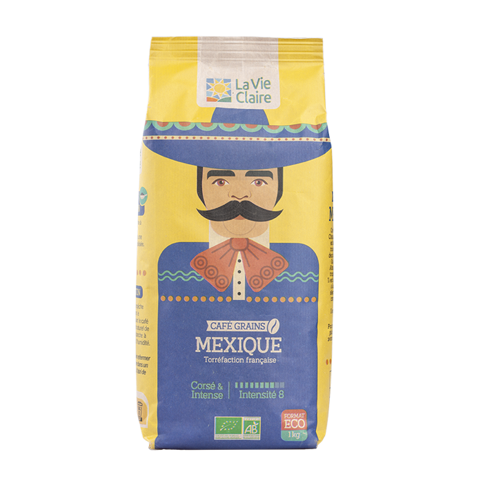 CAFE GRAIN MEXIQUE 1KG