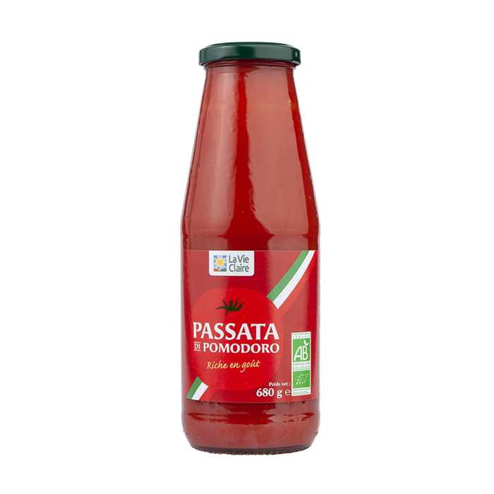 Sauce tomate passata bio 680g - La Vie Claire