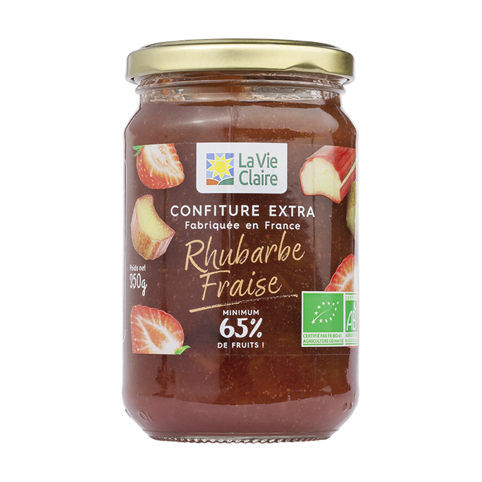 Strawberry Rhubarb Jam 350g 