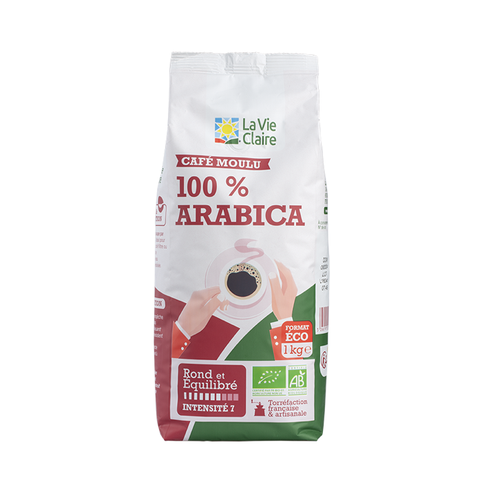 PURE GROUND ARABICA COFFEE 1KG 