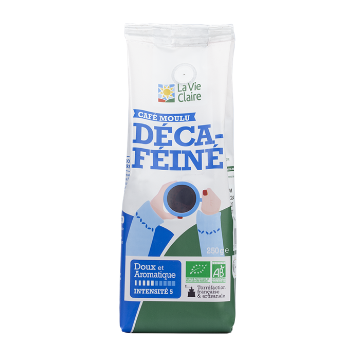 Café Décaféiné Moulu 250G