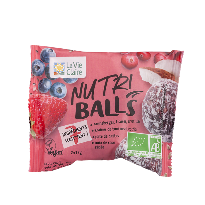 Red Fruit Nutri Balls 2x15g