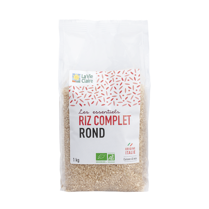 Wholemeal Rice Italy 1kg - La Vie Claire