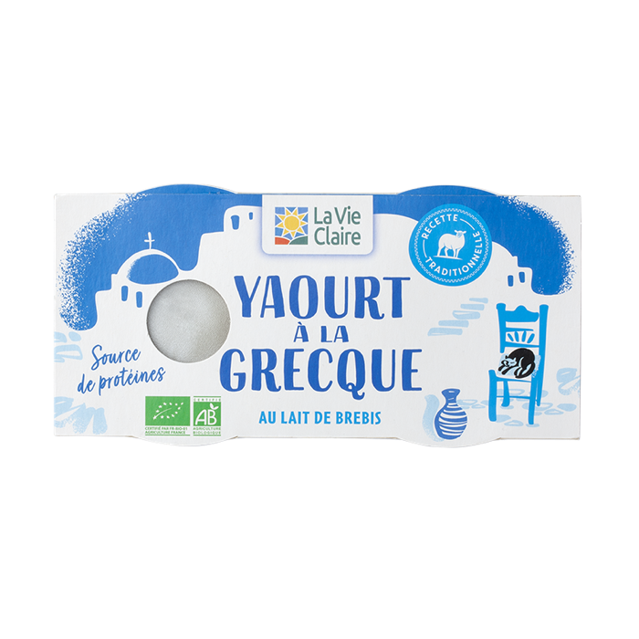 Greek sheep yoghurt 2x150g - La Vie Claire