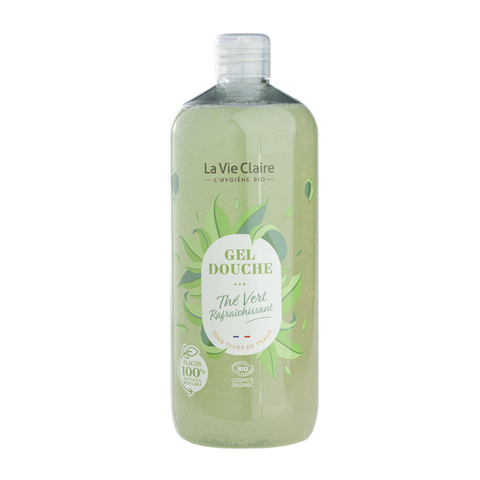 Gel douche au thé vert bio 1L - La Vie Claire