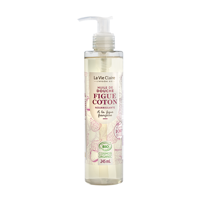 Huile de douche figue coton 245ml - La Vie Claire