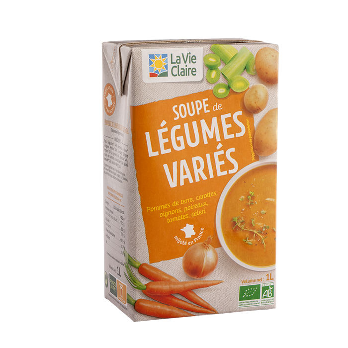 Soupe de legumes varies tetra 1l