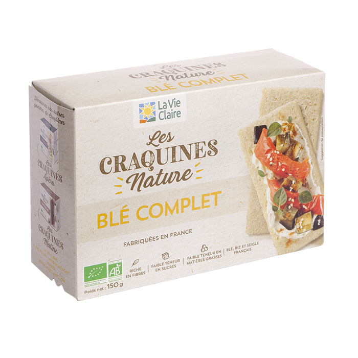 Tartines craquantes au blé complet 150g - La Vie Claire