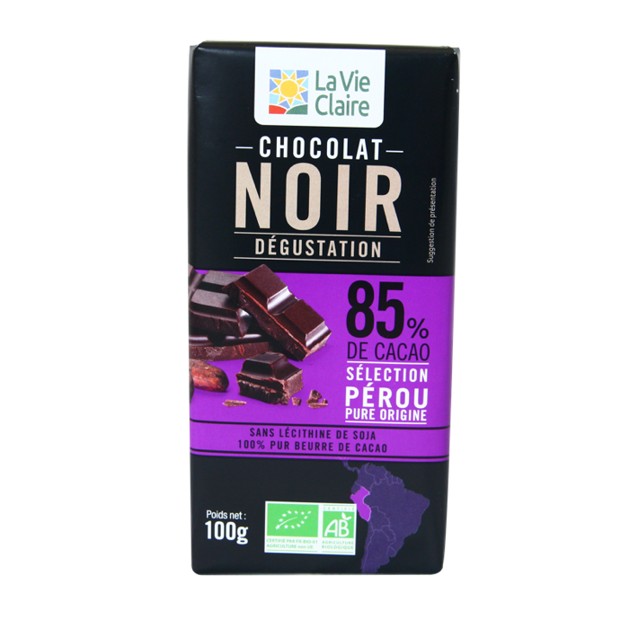 Chocolat noir degustation 85% //ppbio\