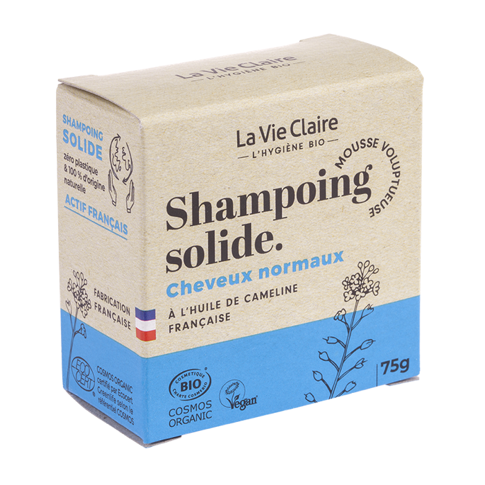 Shampoing solide 75g - cheveux normaux - La Vie Claire