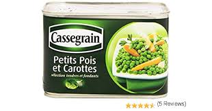 Cassegrain Petits Pois 706 g 