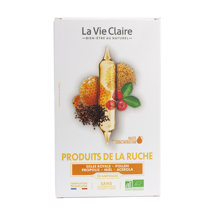 Beehive products 20 phials - La Vie Claire