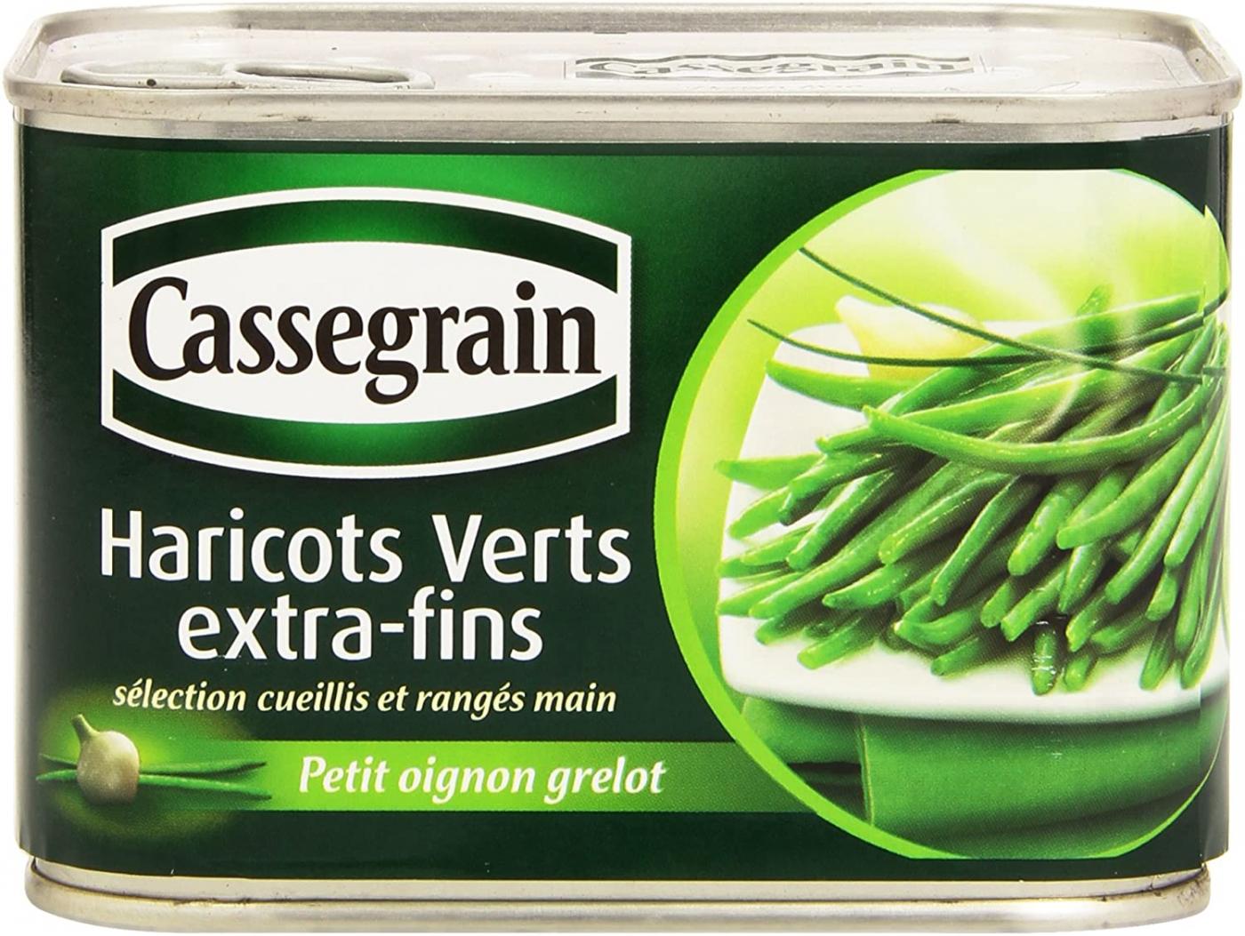 Cassegrain Haricots Extra Fin 390 g  