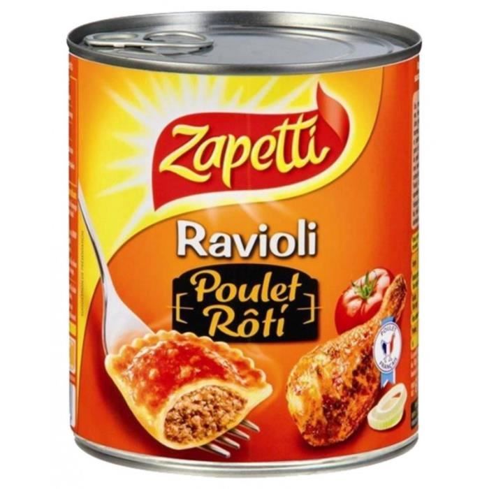 Zapetti Ravioli Poulet Roti 1 Kg 