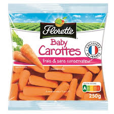 Florette Minis Carottes Pelées 450 g 