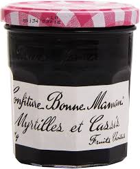 Bonne Maman  Blueberry and blackcurrant jam  370 g  