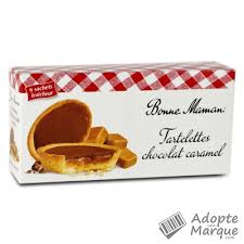 Bonne Maman Tartelettes Chocolat Caramel 135 g 