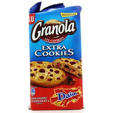 Lu Granola Cookie Extra Daim 184 g