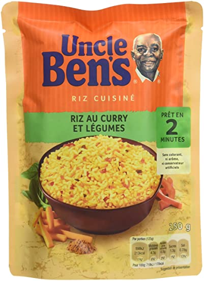 Uncle bens basmati curry express 