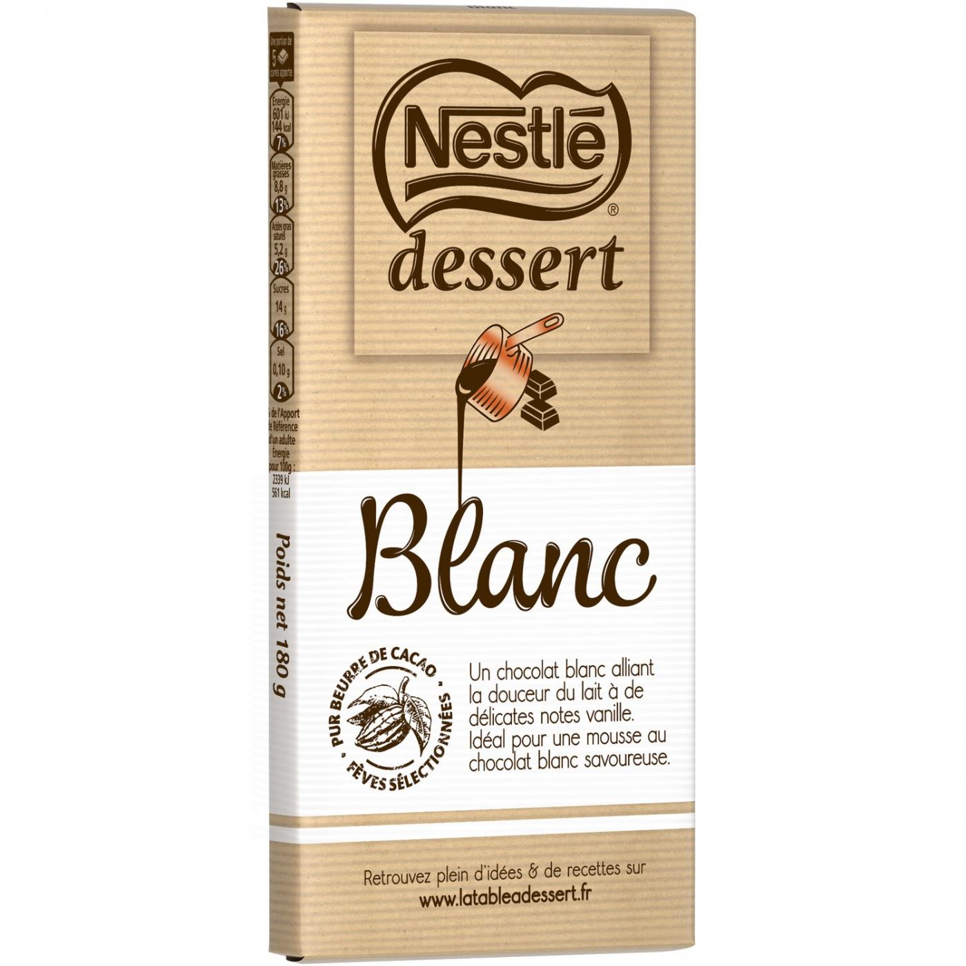 Nestlé Dessert  White Chocolate 170 g 