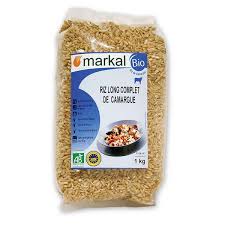 Markal organic complete long rice 500 g  