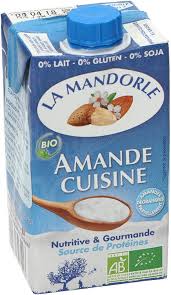 La Mandorle Amande Cuisine Bio 250 ml