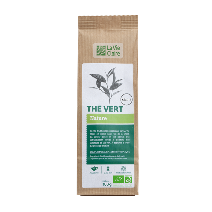 Plain green tea 100g - La Vie Claire