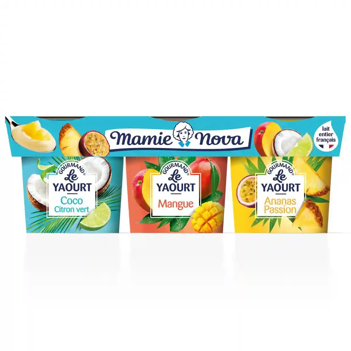 Mamie Nova yaourts saveurs exotiques