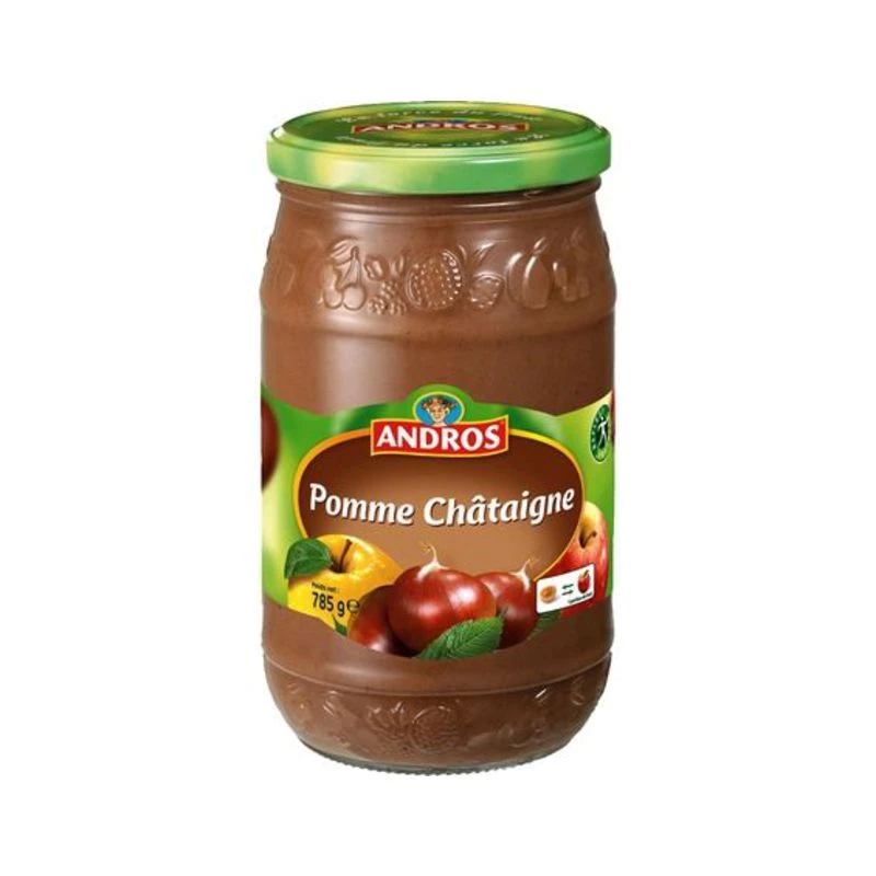 Compote pomme chataigne Andros