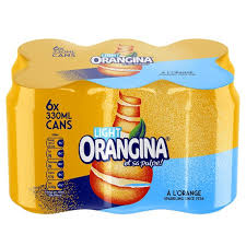 Orangina Light 330 ml x 6