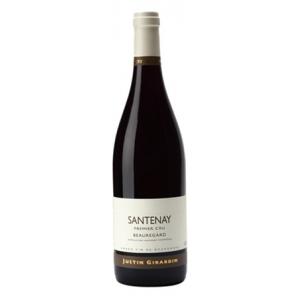 Santenay 1er cru beauregard 2017, justin girardin, 75cl