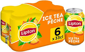 Lipton Ice Tea Peche 330 ml x 6 