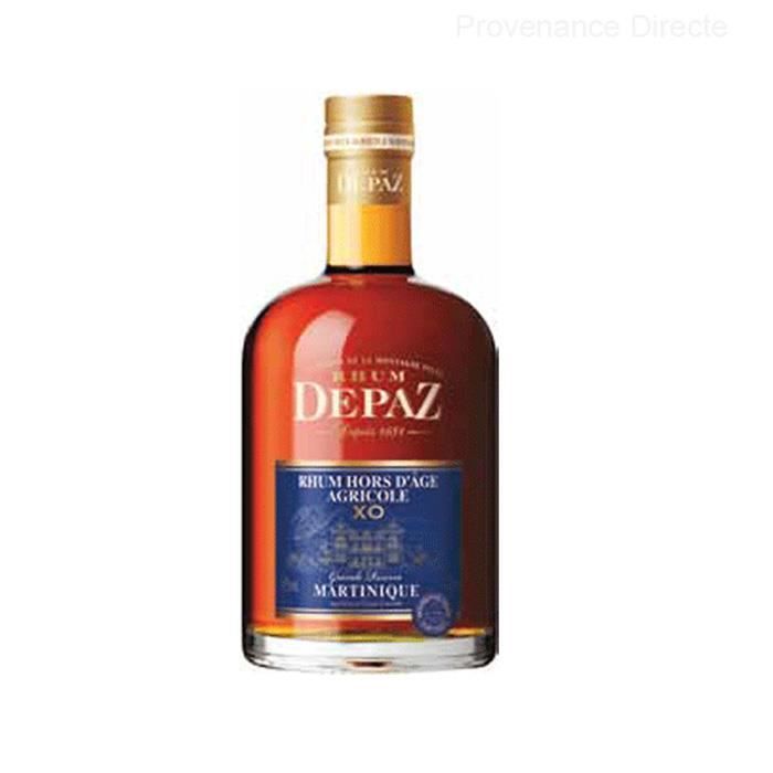 Depaz  rhum agricole grande reserve xo 45%, 70cl, martinique