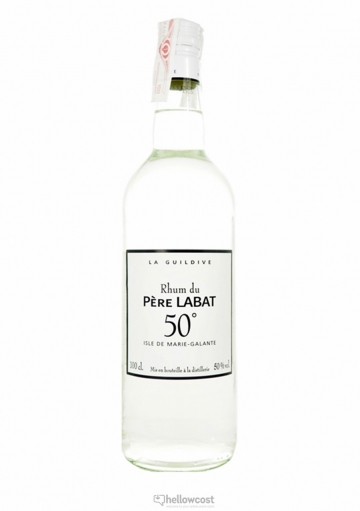 Pere labat, rhum blanc agricole, 50%, marie galante, 35cl 