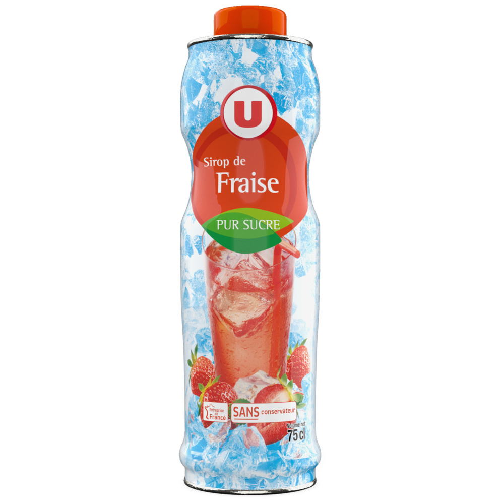 Sirop de fraise U