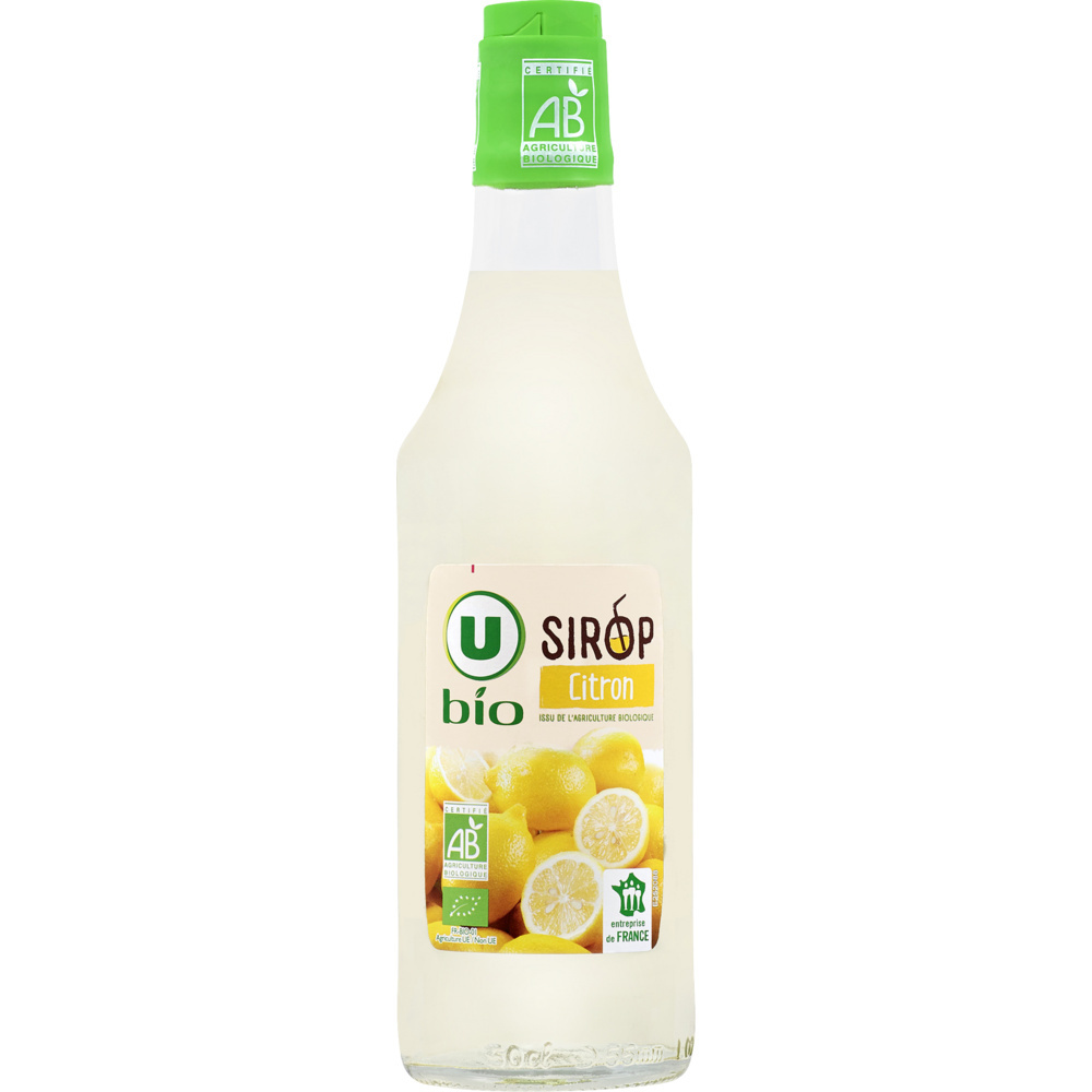 Sirop de Citron bio U 
