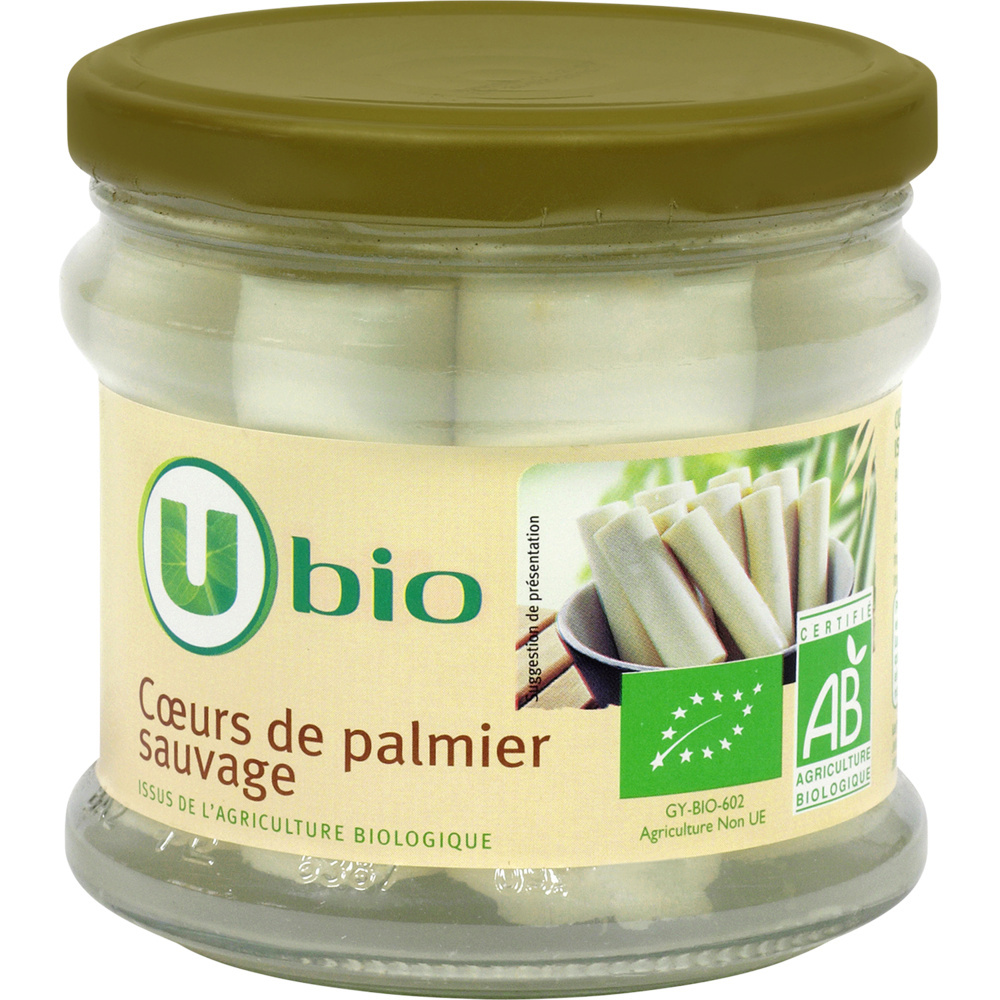 Coeur de palmier sauvage bio U