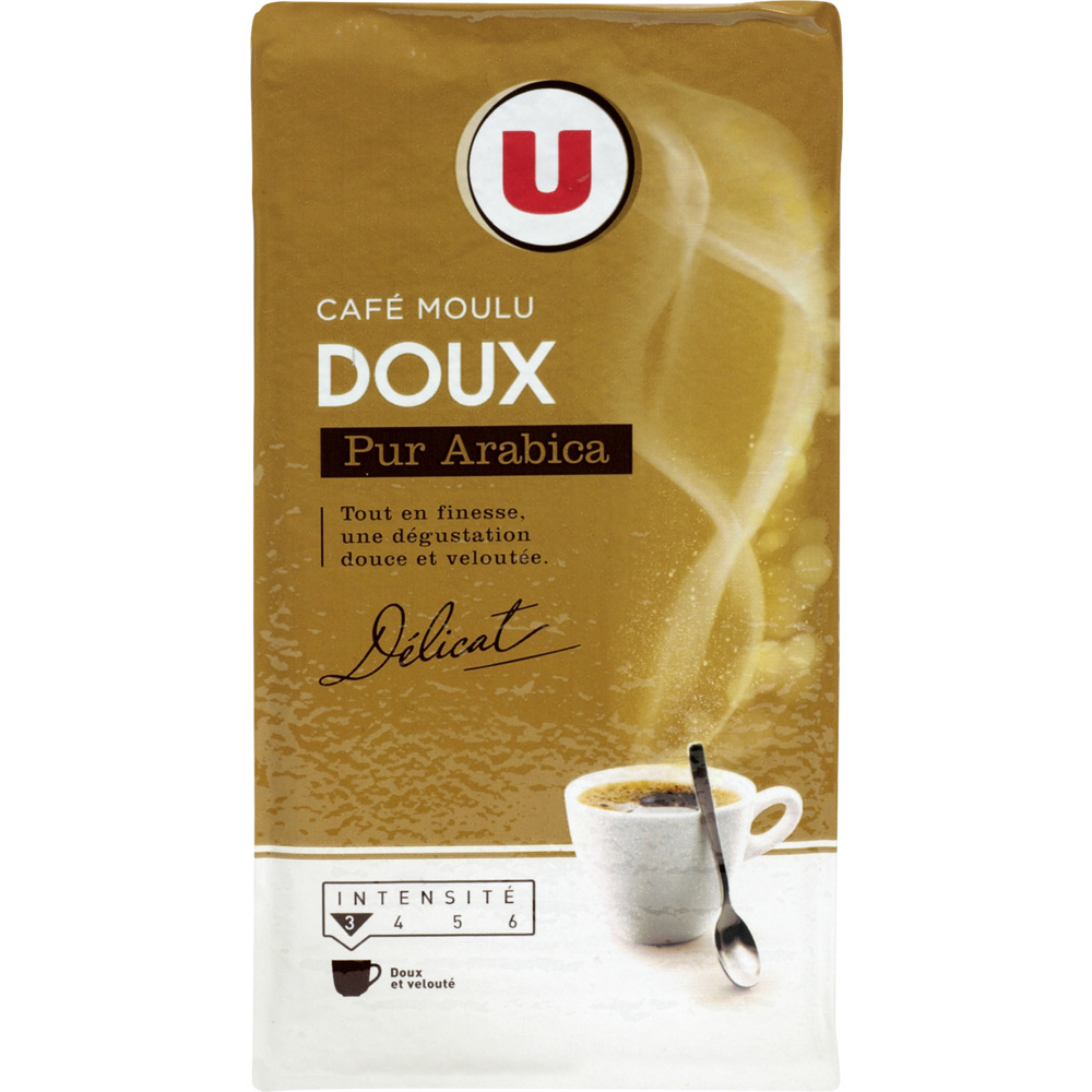 Café moulu arabica doux U