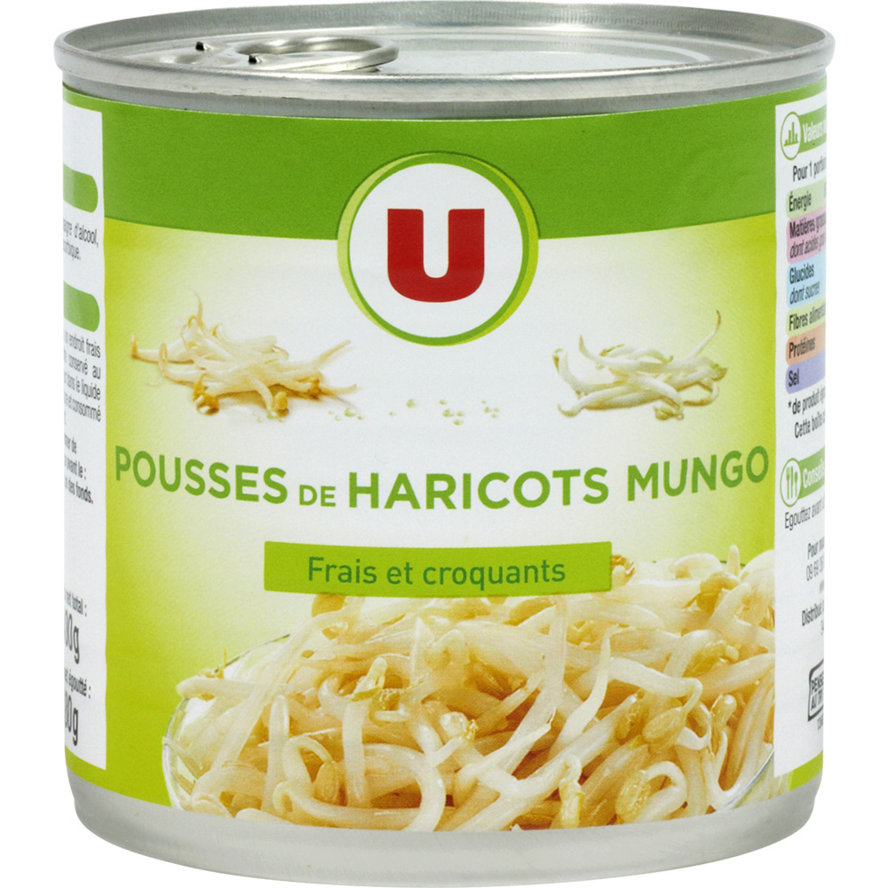 Pousses de haricots mungo U