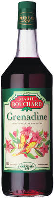 Sirop de grenadine marie bouchard 1l