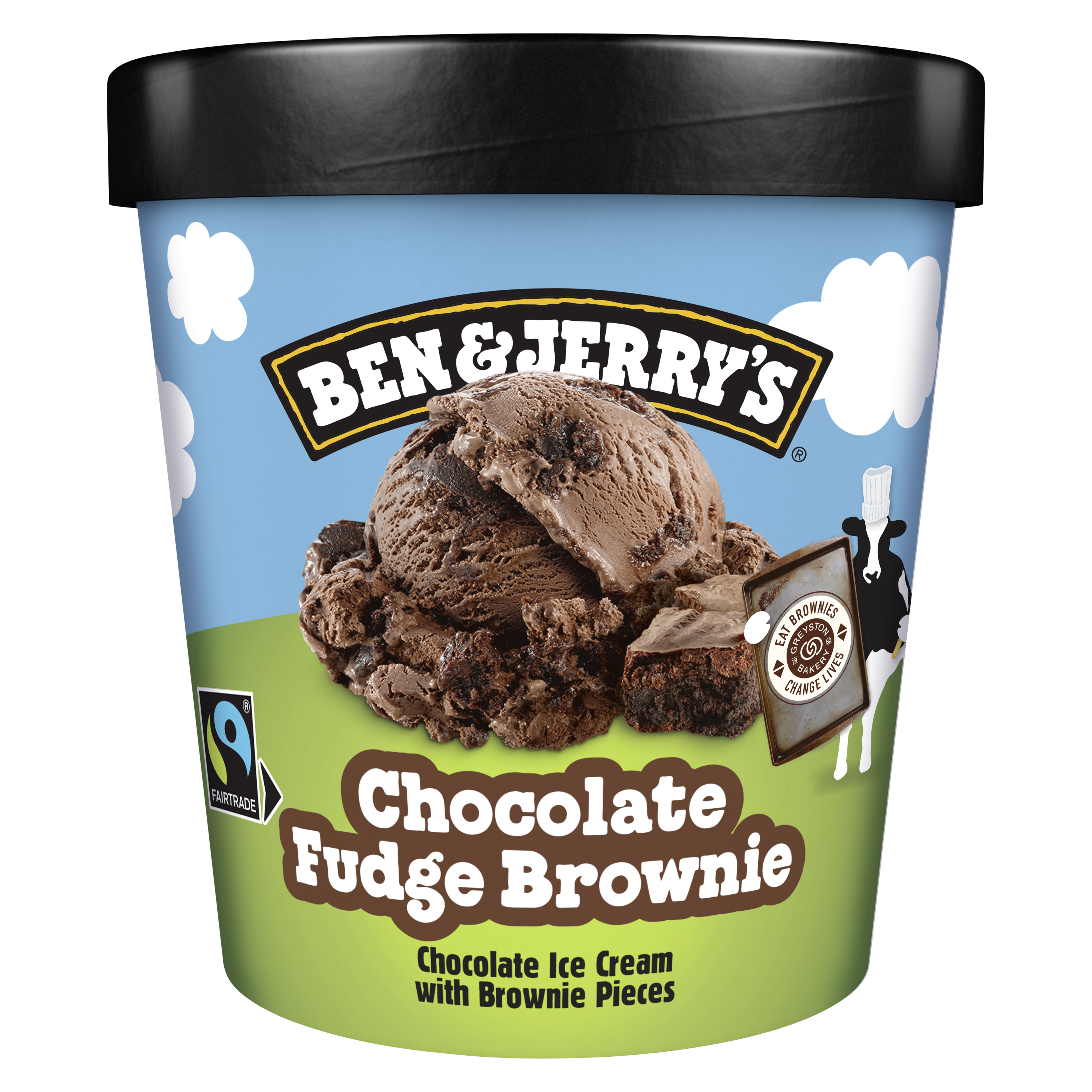 Ben & Jerry's Glace en pot chocolat Brownie 